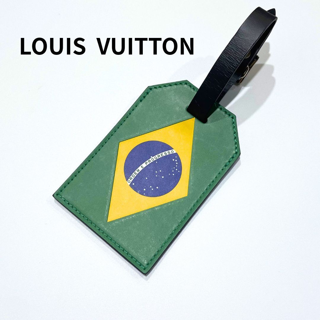 LOUIS VUITTON ルイヴィトン LV ネームタグ ラゲッジタグ エピ レザー