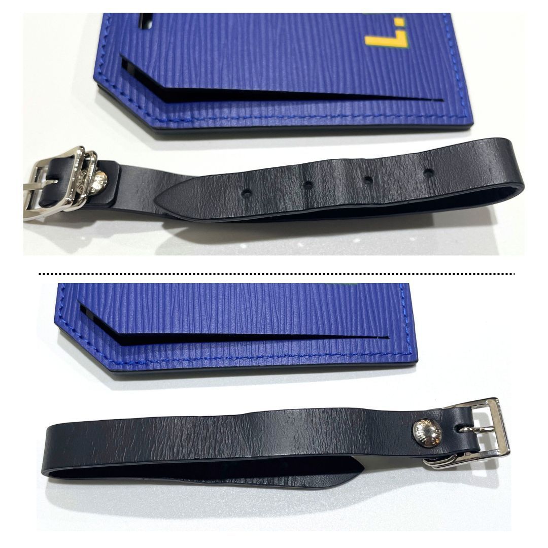 LOUIS VUITTON ルイヴィトン LV ネームタグ ラゲッジタグ エピ レザー