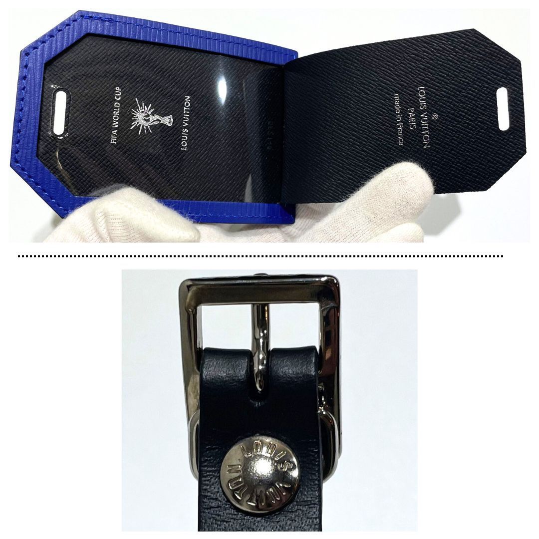 LOUIS VUITTON ルイヴィトン LV ネームタグ ラゲッジタグ エピ レザー