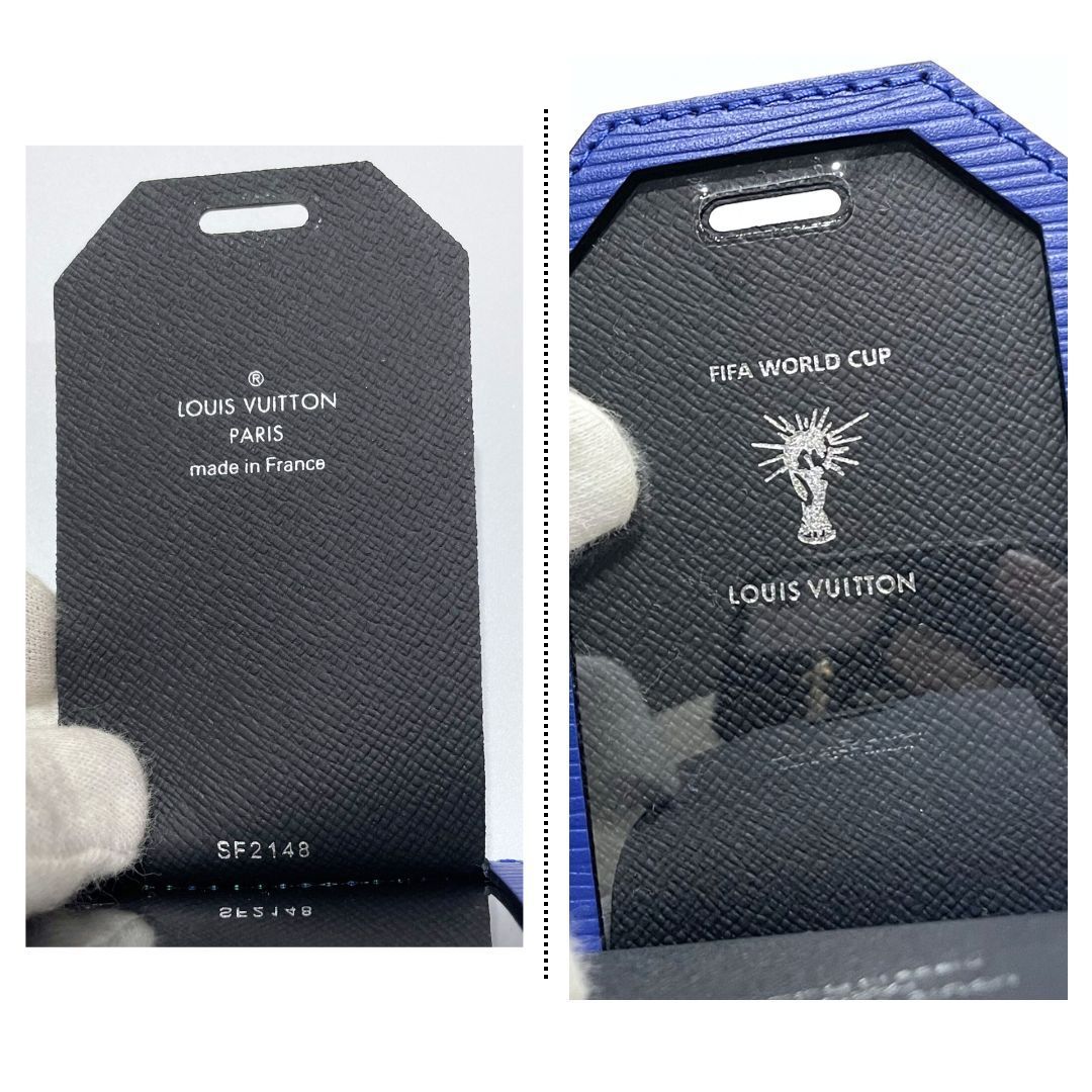 未使用に近い　LOUISVUITTON 2018年 ワールドカップ　ネームタグ 22030481.jpg