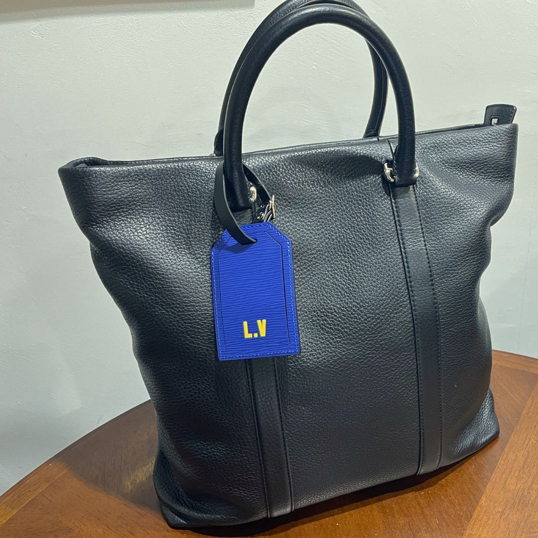 LOUIS VUITTON ルイヴィトン LV ネームタグ ラゲッジタグ エピ レザー