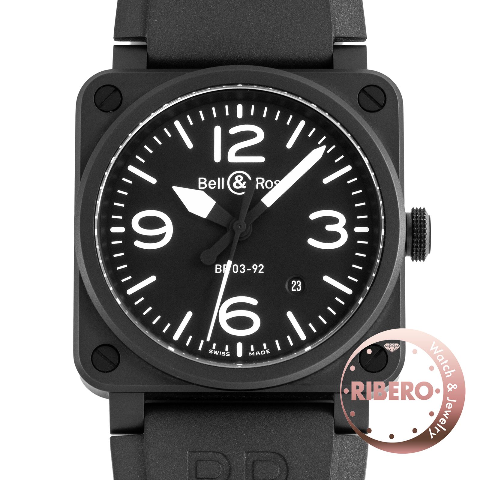 Bell＆Ross ベル＆ロス BR 03-92 ブラックマット 0392-BL-CE SRB セラミック