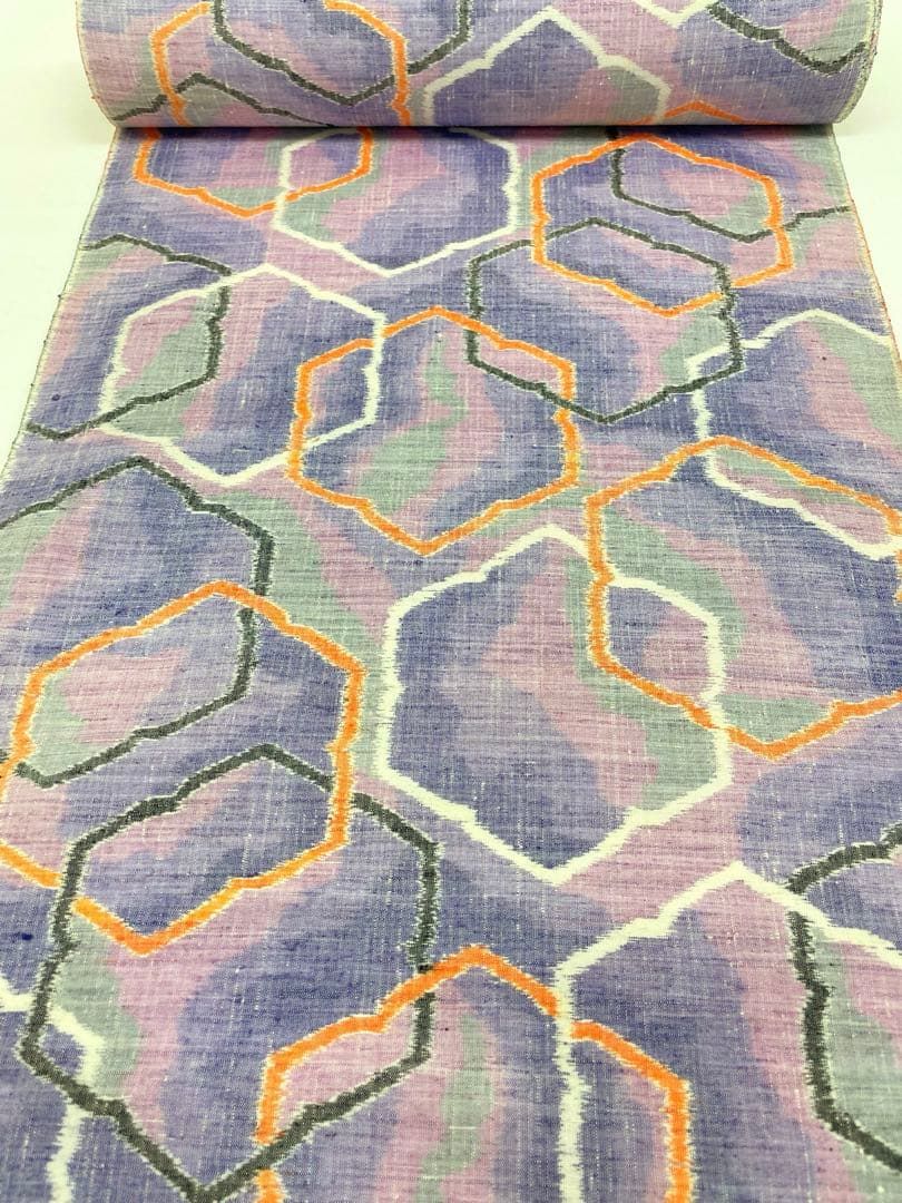 小千谷紬 真綿 通産大臣指定伝統的工芸品 正絹 反物 T9178 - メルカリ