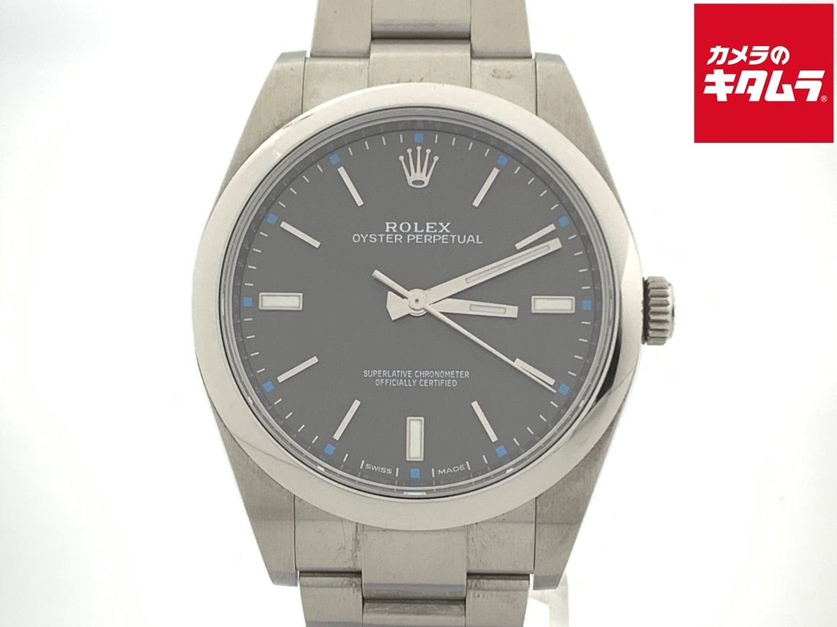 中古】 【美品】 ロレックス(ROLEX) オイスターパーペチュアル 39