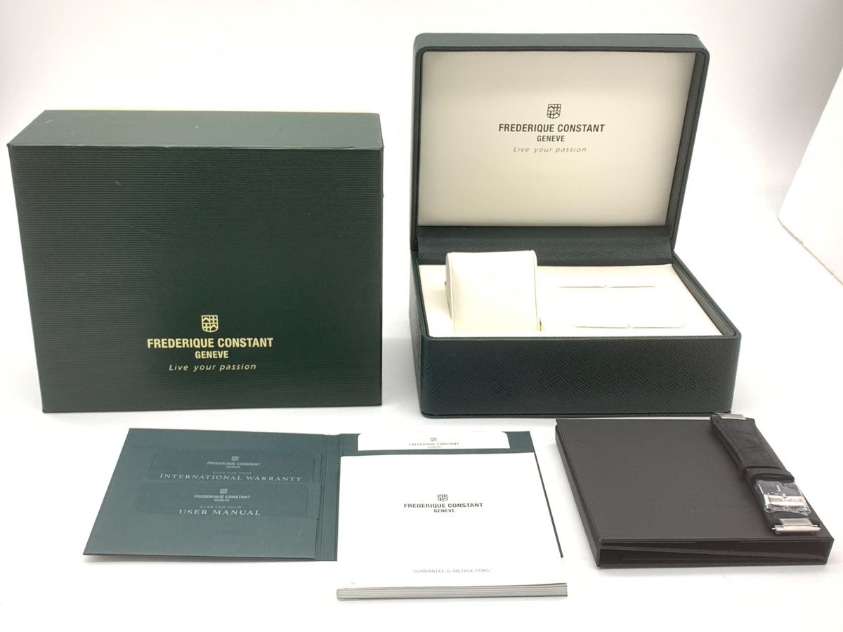  フレデリックコンスタント ハイライフ オートマティック ブラック FC- ステンレススティール 自動巻き時計 腕時計(アナログ)