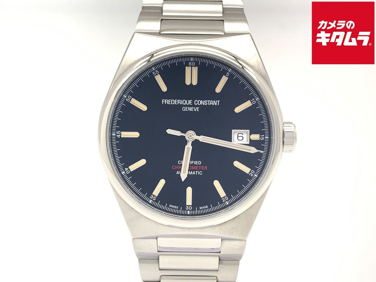 フレデリックコンスタント ハイライフ オートマティック ブラック FC- ステンレススティール