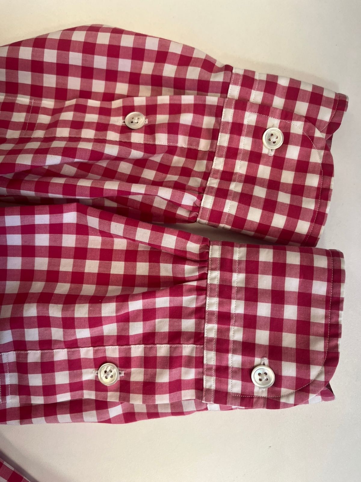 デ*ン様 Porter Classic ロールアップシャツ　赤ギンガム ポータークラシック ROLL UP GINGHAM CHECK SHIRT 赤M - メルカリ