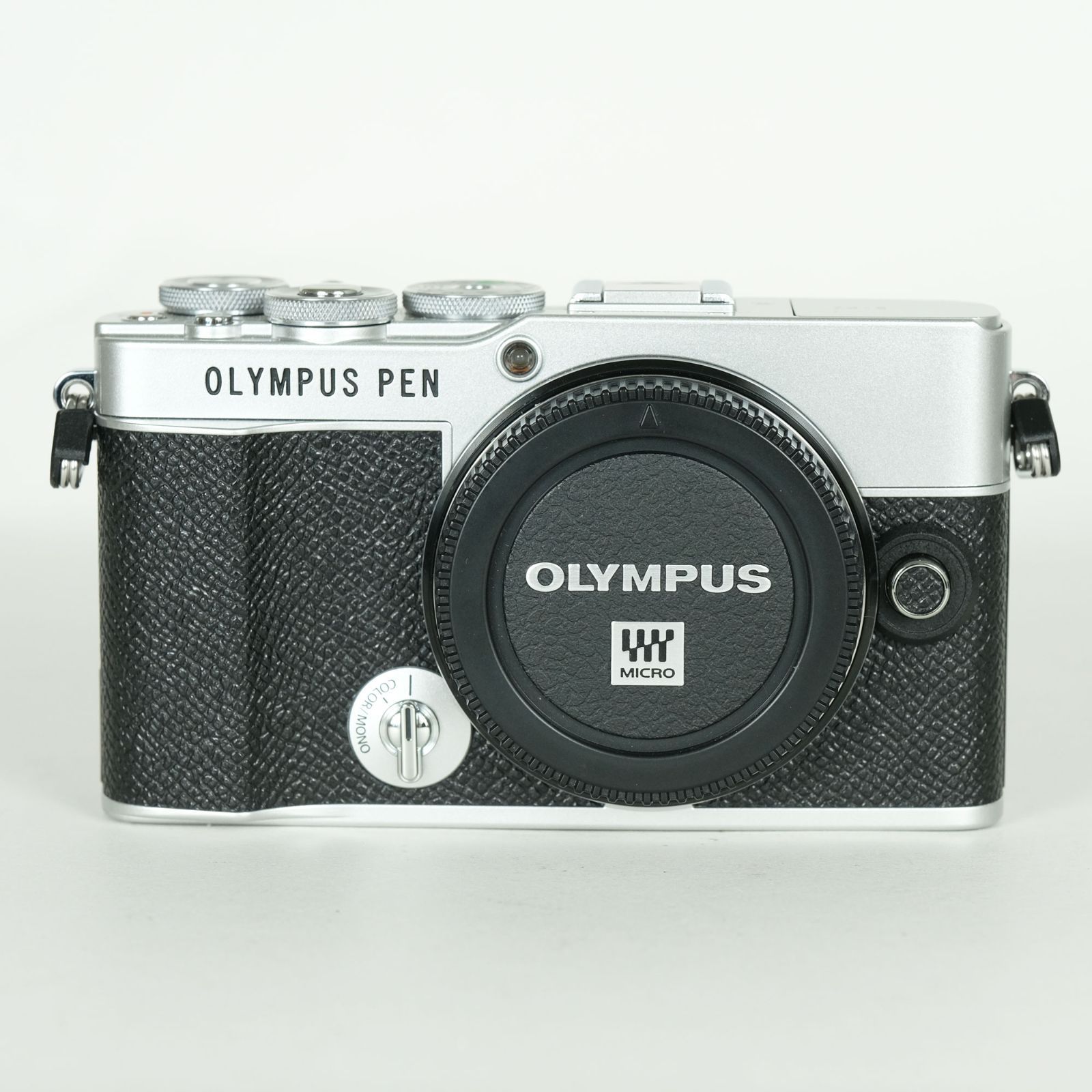 新品同様 | シャッター数558回｜純正レザーケース付] OLYMPUS PEN E-P7