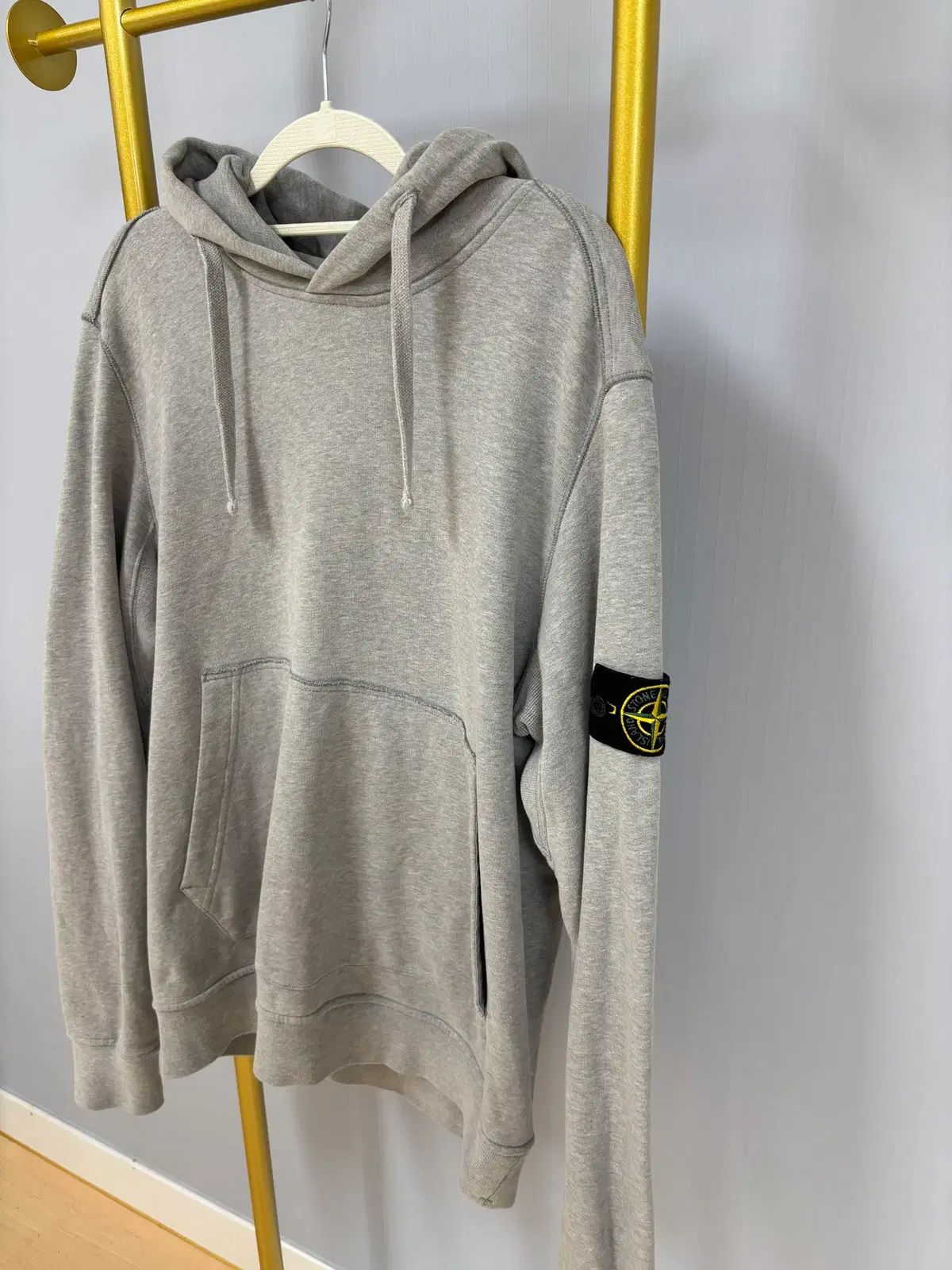 STONE ISLAND ストーンアイランド グレー WHO Tシャツ Lサイズ