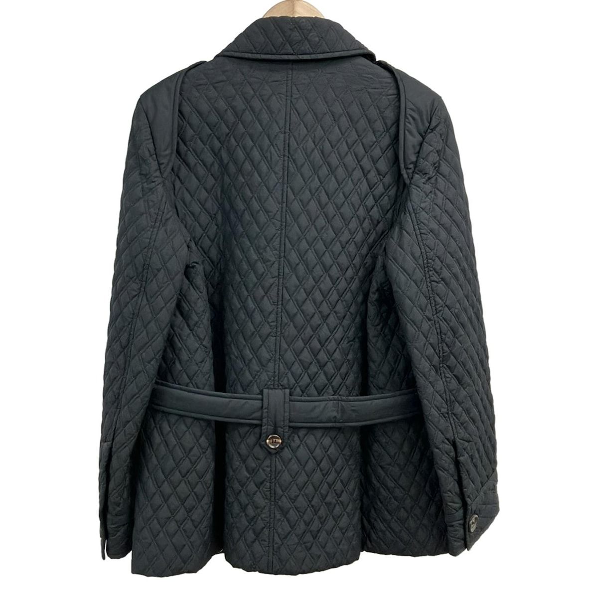 SalvatoreFerragamo サルバトーレフェラガモ コート サイズ48 XL レディース - 黒 長袖 中綿 秋 冬