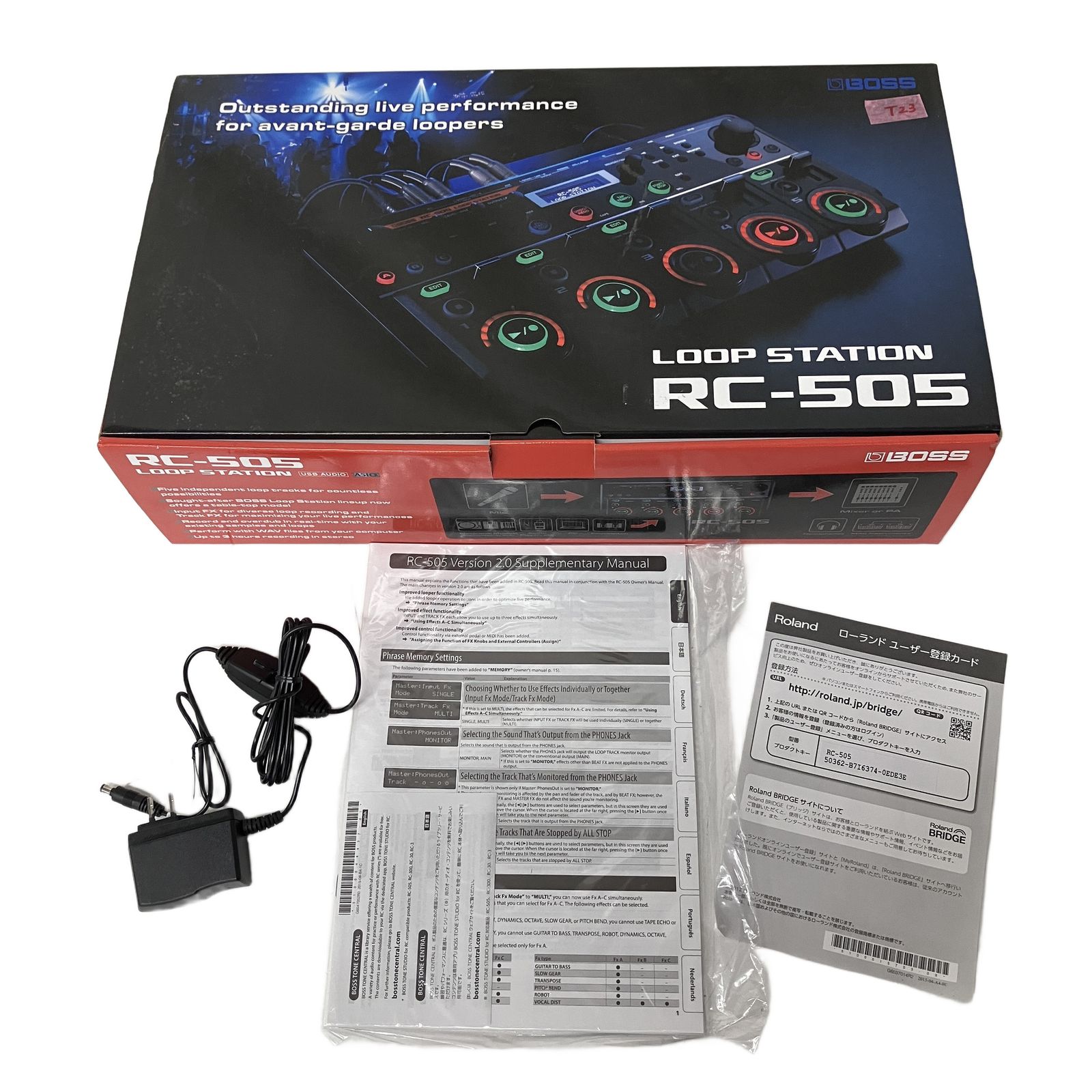 BOSS RC-505 LOOP STATION ループステーション DTM 音響機材 ボス 中古