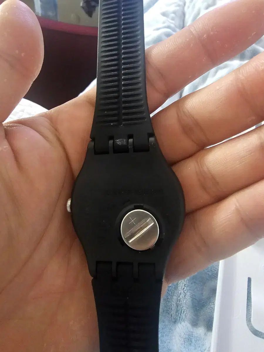 モデル SWATCH Hate to Love You ブラック ウォッチ