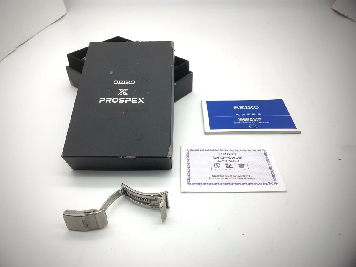  並品 セイコー プロスペックス ブラック SBDX 017 8 L 35 00 K 0 ステンレススティール 自動巻き時計 腕時計(アナログ)