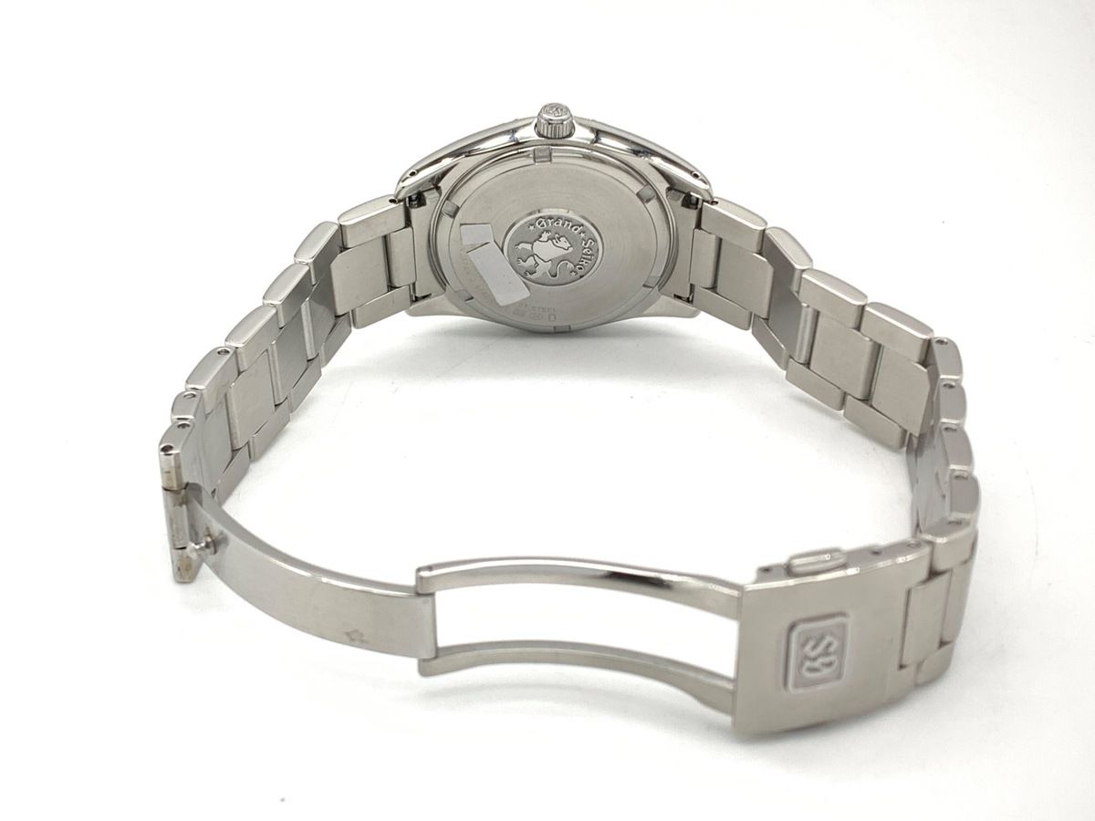 グランドセイコー クォーツ ブラック SBGX 061 9 F 62-0 AB 0 ステンレススティール