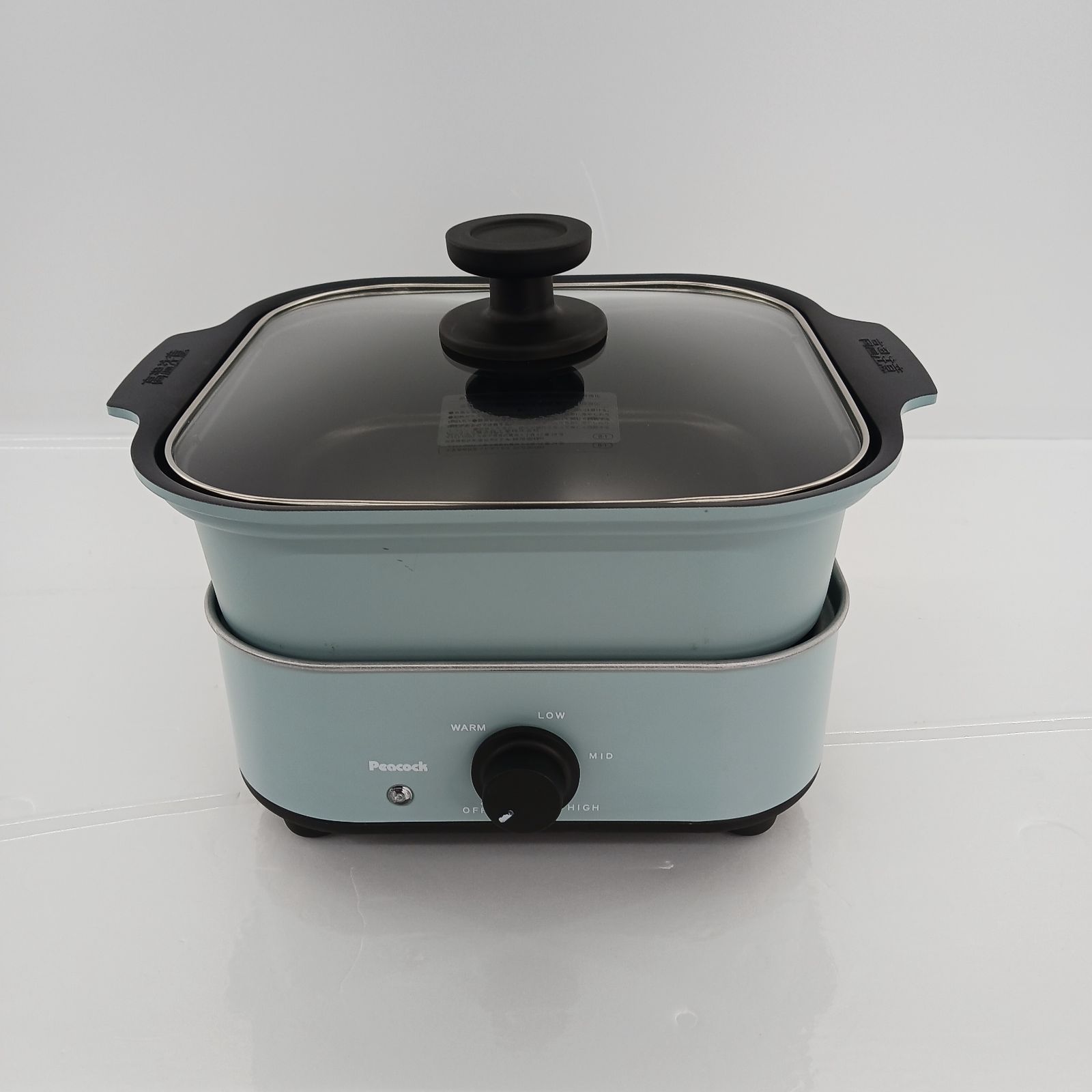 展示商品 ピーコック コンパクトグリル鍋 プレート WGV A 60