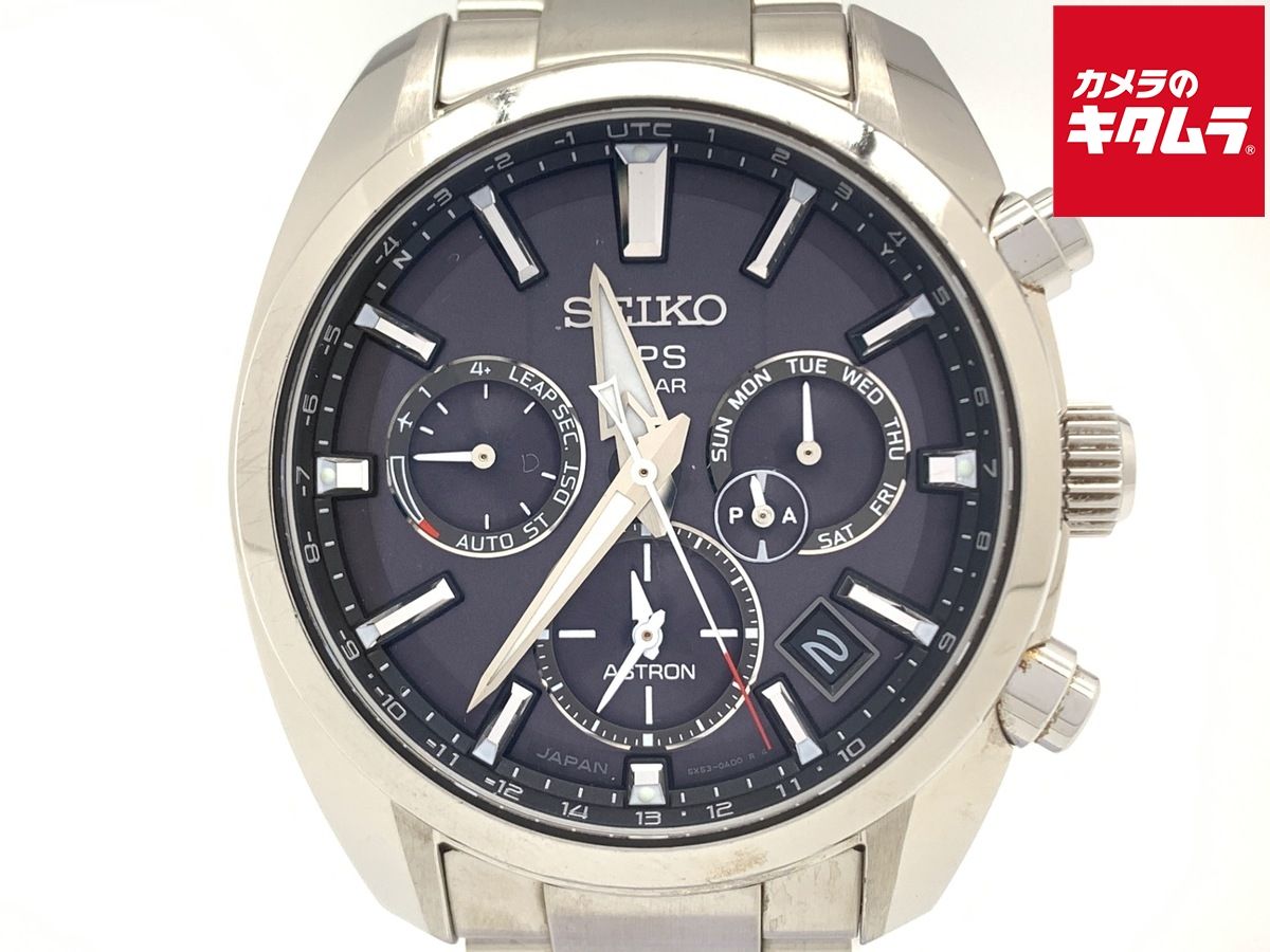 並品 セイコー アストロン ブラック SBXC 021 5 X 53 0 AJ ステンレススティール