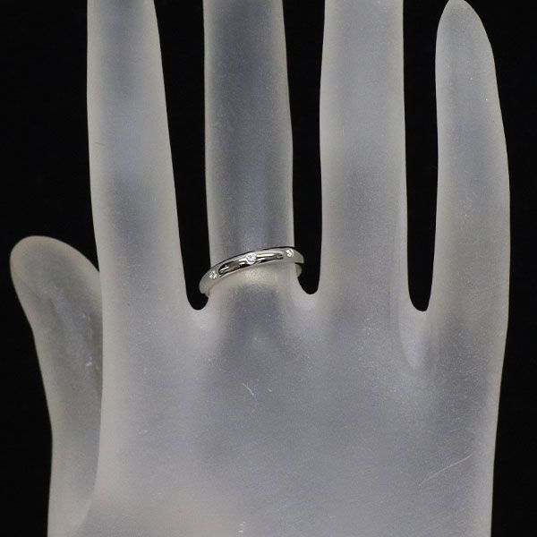 カルティエ Pt950 ダイヤモンド リング D3p バンド 47号 - メルカリ