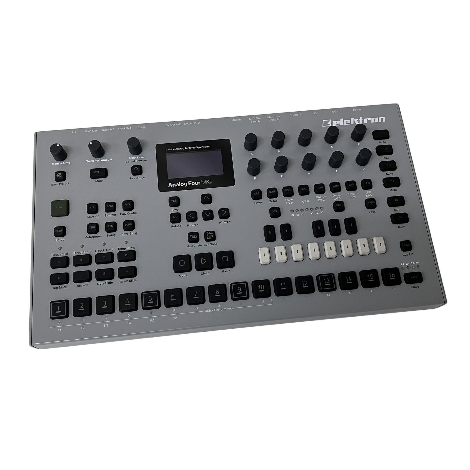 Elektron Analogfour MK II 2 アナログフォー アナログシンセサイザー 音響 エレクトロン