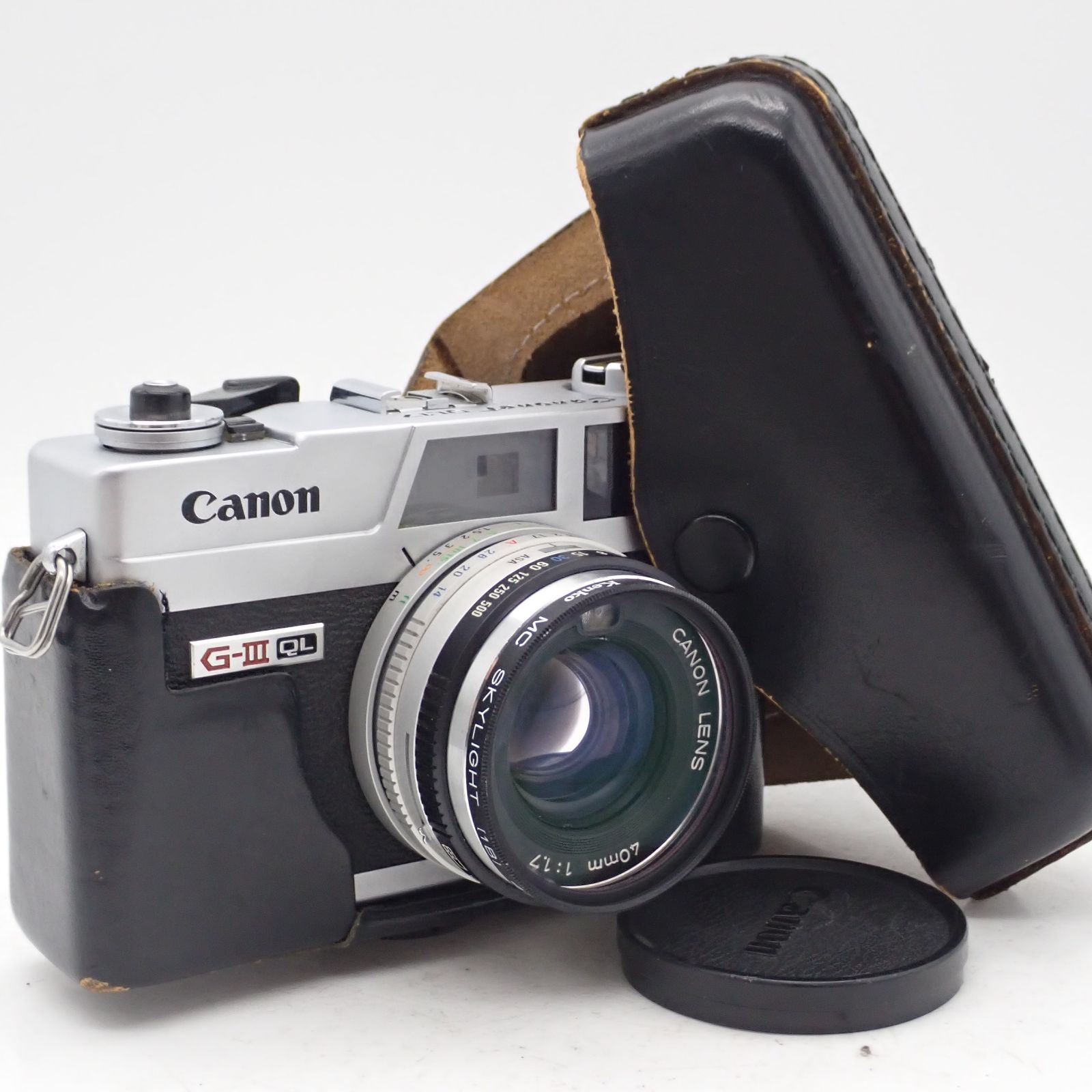フィルムカメラ Canon Canonet QL17 G-III 40mm F1.7 Canon Canonet QL17 GIII G3 ブラック / 40mm F1.7 レンジファインダー