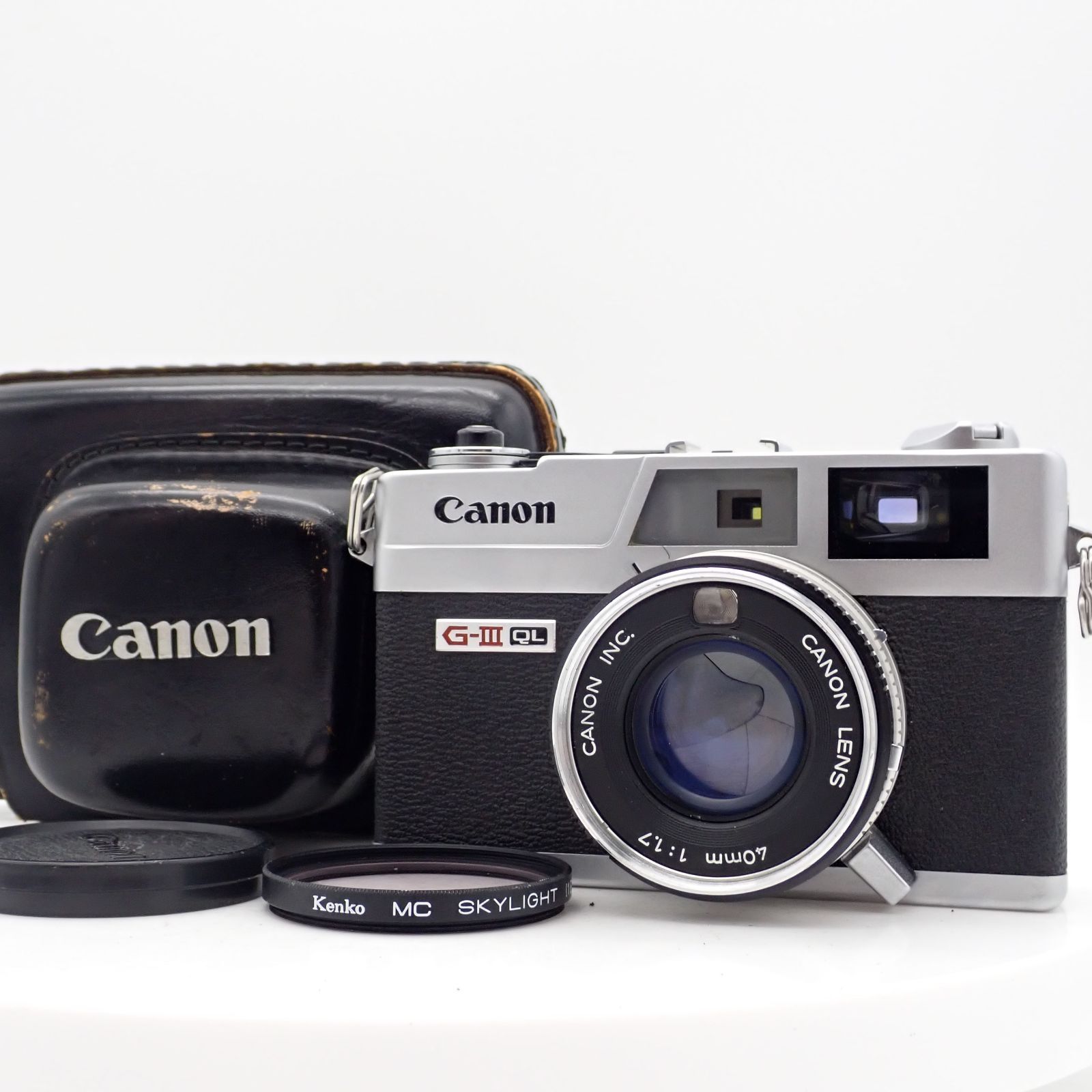 美品 Canon Canonet QL17 G-III G3 40mm f1.7 レンジファインダー