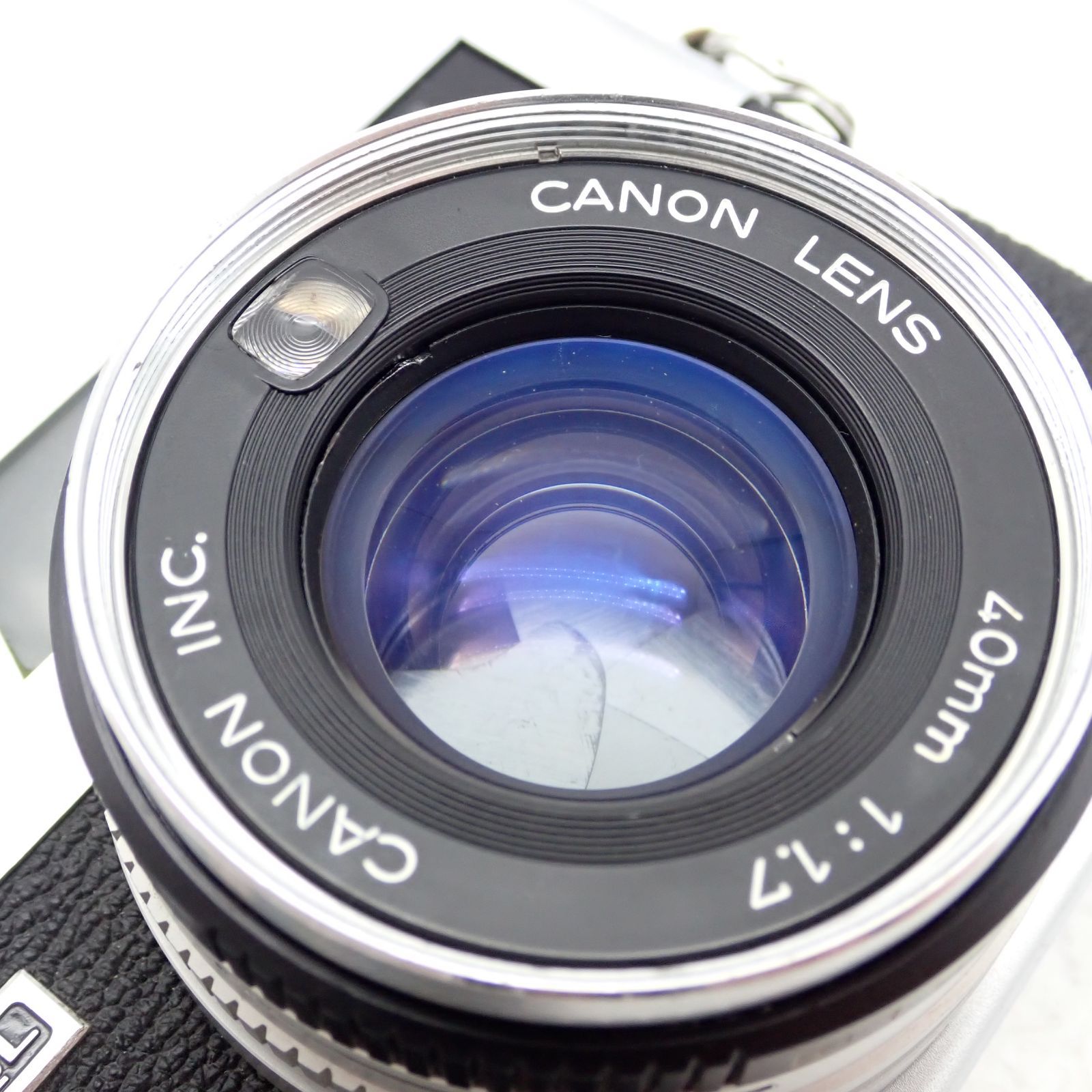 美品 Canon Canonet QL17 G-III G3 40mm f1.7 レンジファインダー