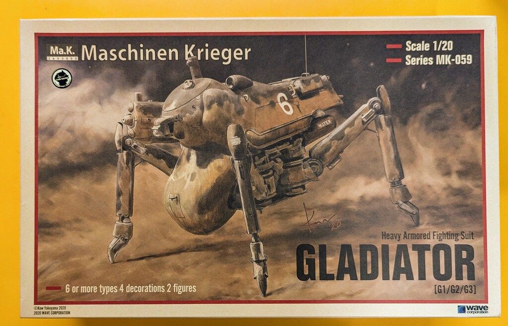 WAVE Ma K 1 20スケール グラジエーター G 2 3