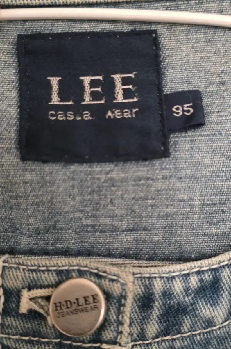 Lee レディース デニム ジャケット 5分袖 95