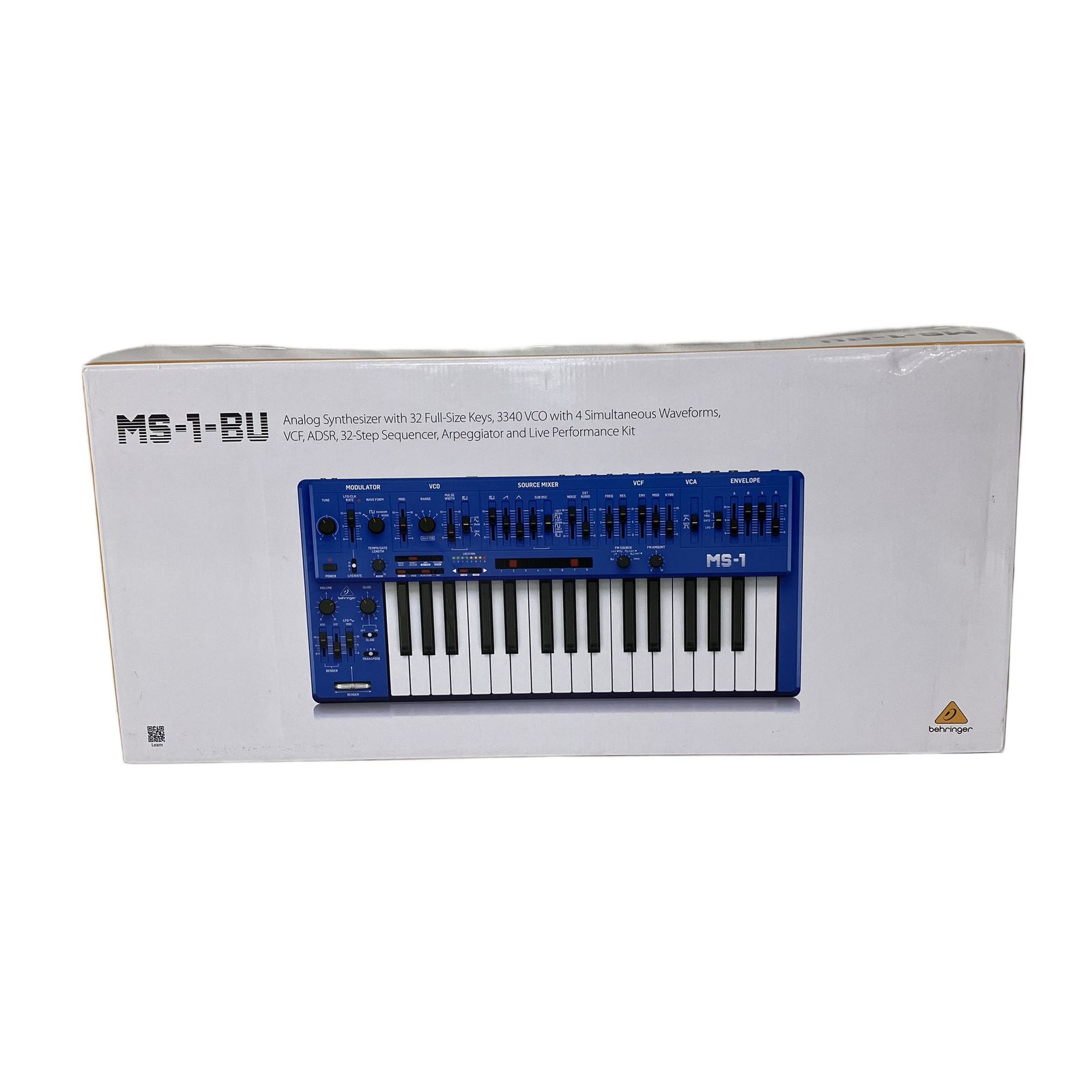 Behringer(ベリンガー)MS-1-BU アナログシンセサイザー　ブルー Behringer(ベリンガー)MS-1-BU アナログシンセサイザー ブルー