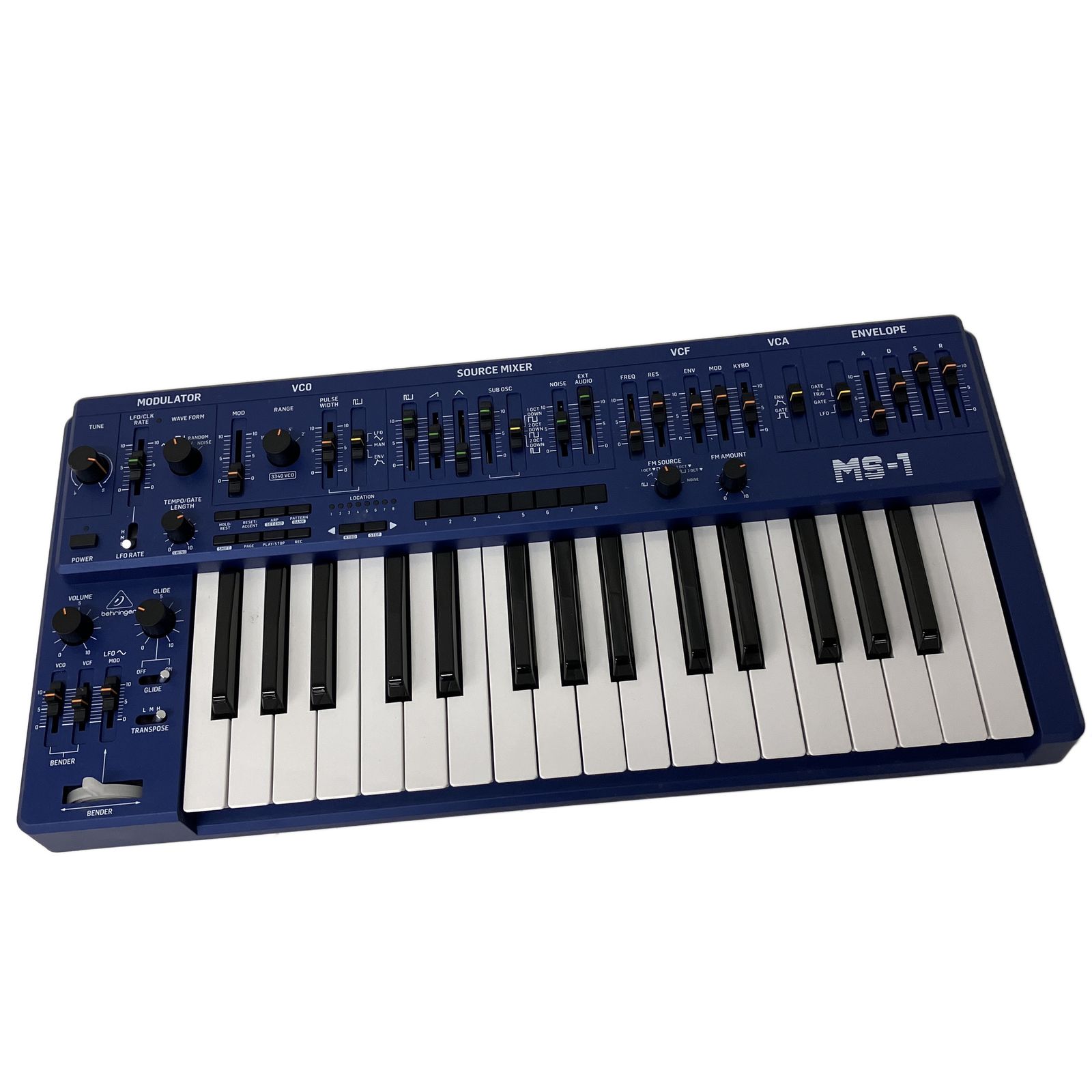 Behringer MS-1 MS-101 モノフォニック アナログシンセサイザー 32鍵盤