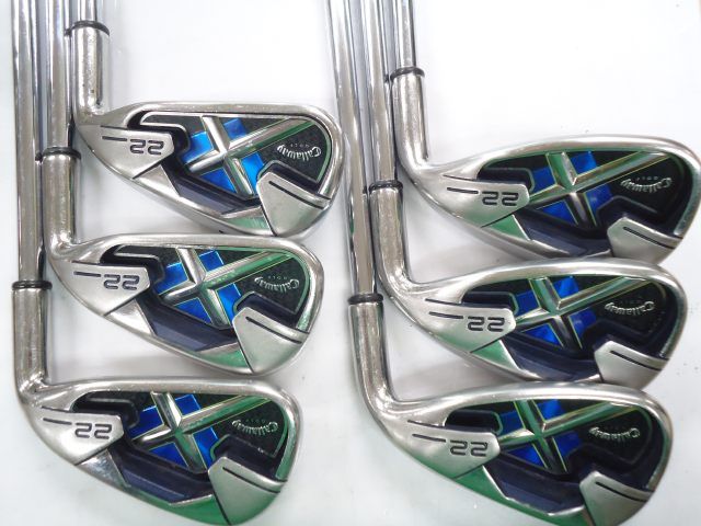 アイアンセット キャロウェイ X-22 JP 6本セット S 25 7937