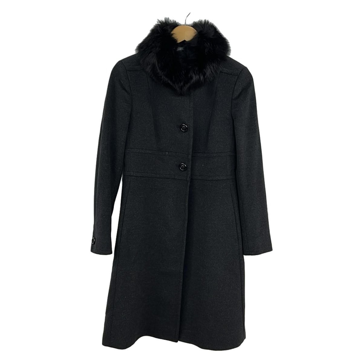 Max Mara マックスマーラ コート サイズ40 M レディース - ダークグレー