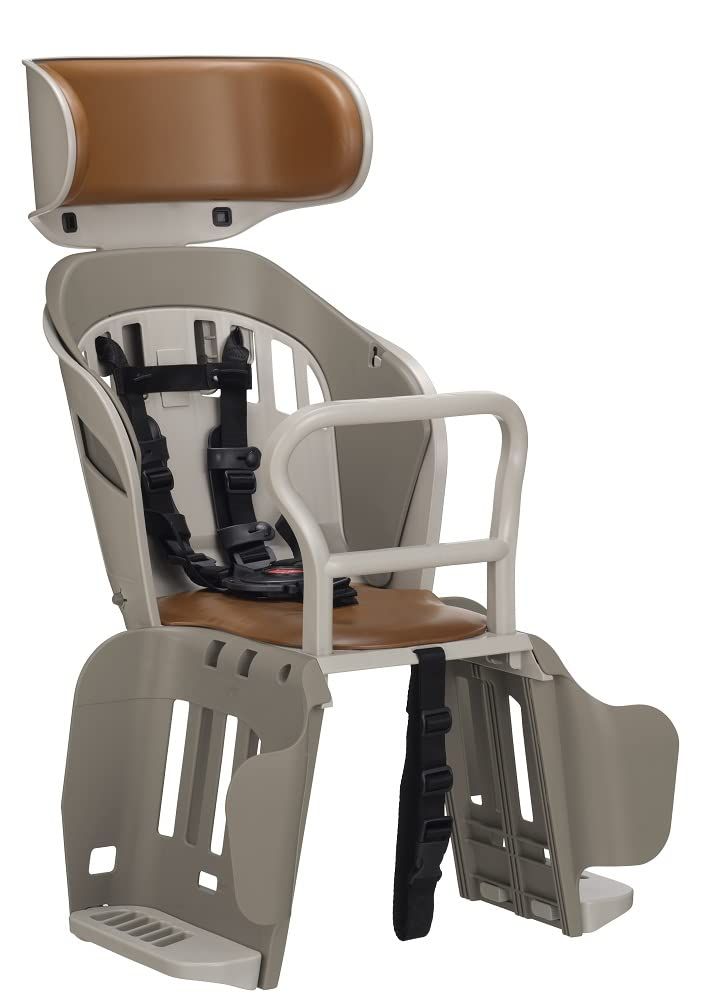 OGK技研 オージーケー技研 自転車 ヘッドレスト付リアキッズシート「ポポラ モア」 RBC-019DX グレージュ [グレージュ] [【旧製品】RBC-019DX POPOLA more]