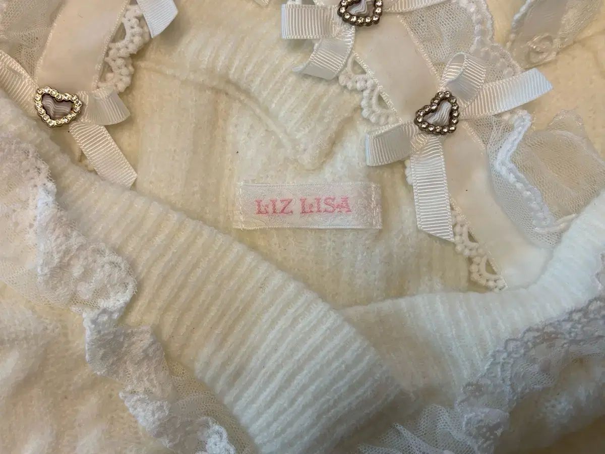 リズリサ パール ニット 441-3216-0