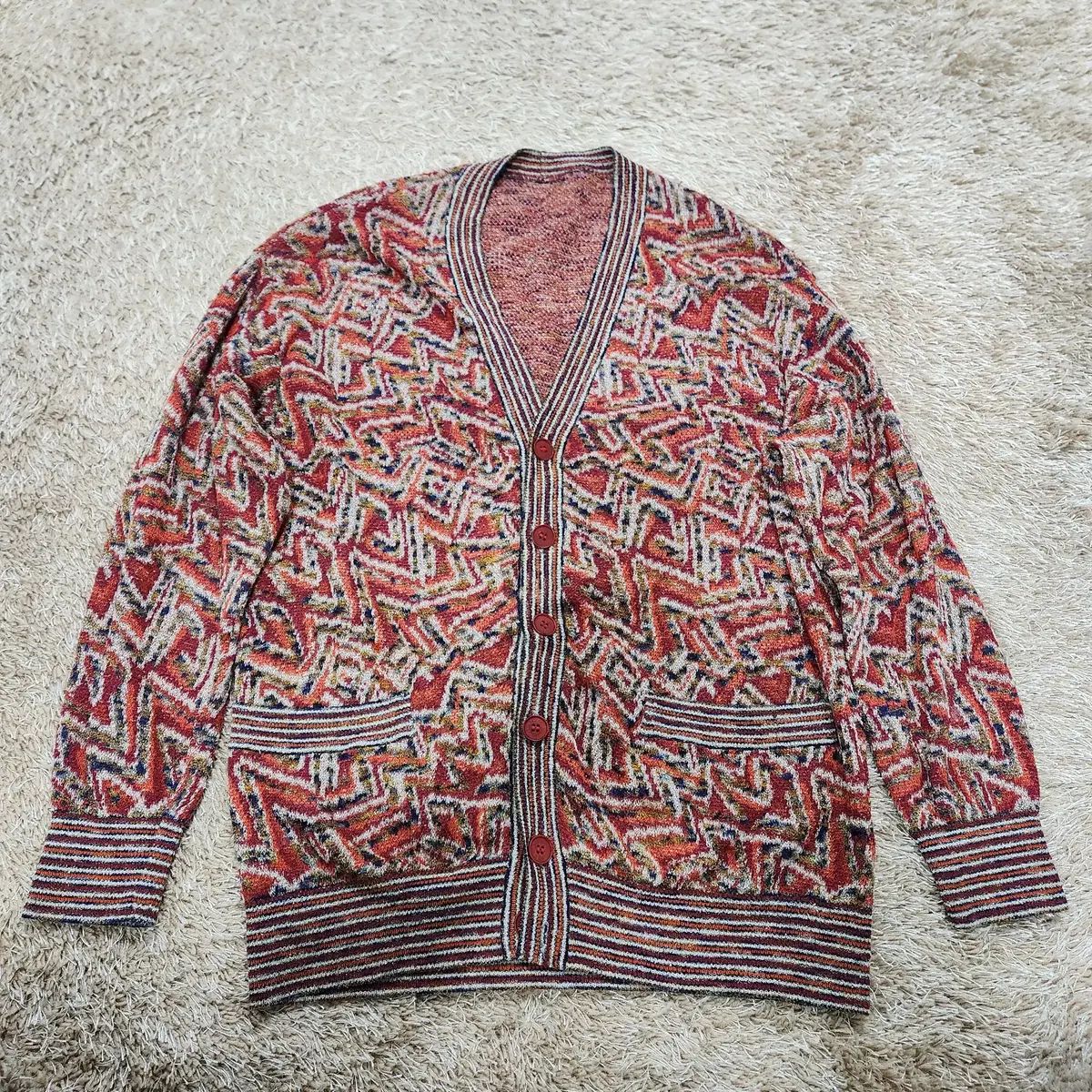 ミソニ ニットカーディガン サイズ 50 メンズ 105