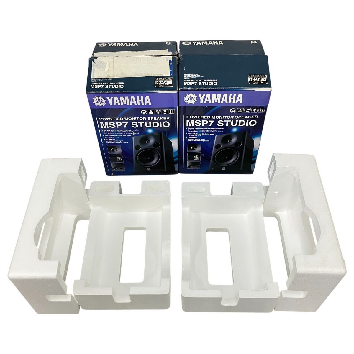 YAMAHA MSP7 STUDIO 2way パワードモニタースピーカー ペア 音響機材