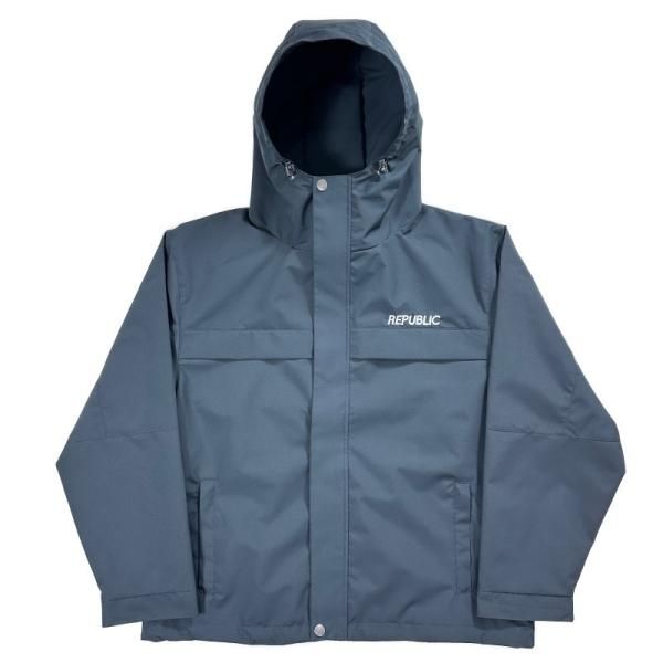 XLｻｲｽﾞ 25-26 REPUBLIC PARKLIVE JACKET BLACK リパブリック スノボウェア メンズ スノーボード パークライブジャケット JKT 日本