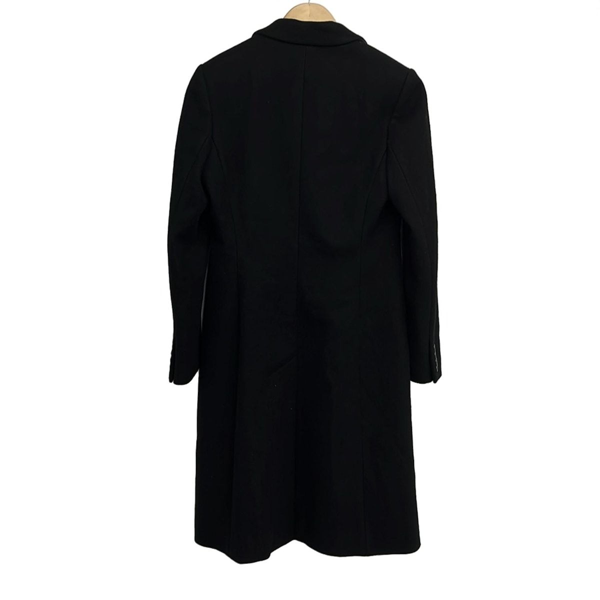 RalphLauren ラルフローレン コート サイズ9 M レディース - 黒 長袖 肩パッド ロング丈 秋 冬