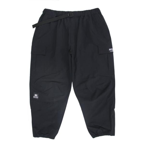 Mｻｲｽﾞ 25-26 7 TH CHAMBER CARGO PANTS BLACK リパブリック スノボウェア メンズ スノーボード パンツ PNT 日本