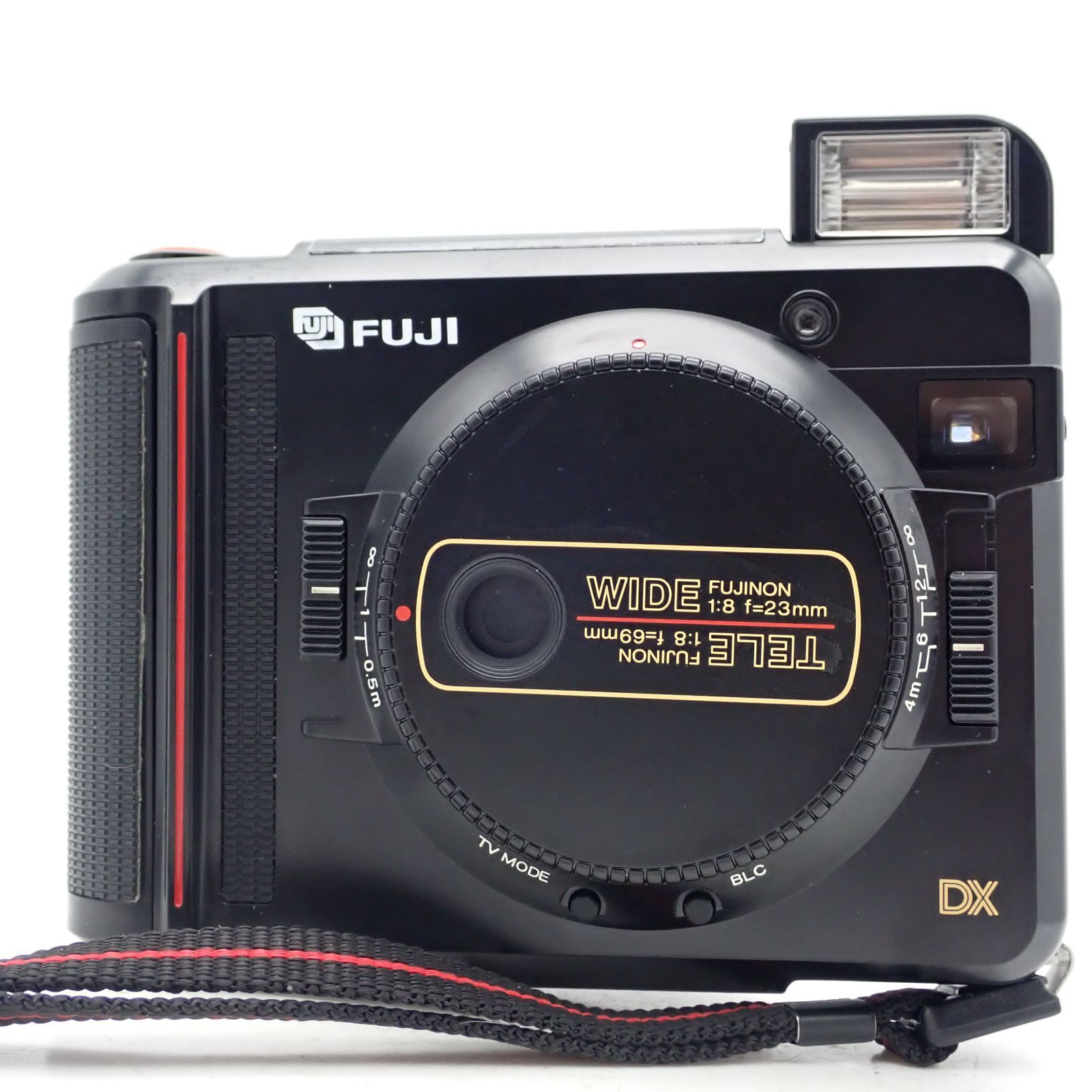 TW 3 DX Tele wide ハーフフレイムフィルムカメラ 望遠広角 内蔵電池 交換済 シャッターフラッシュ連写OK 8089030