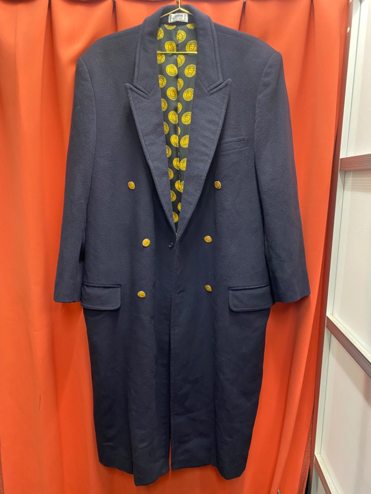 美品 GIANNI VERSACE ジャンニ ヴェルサーチ ヴェルサーチェ ロング