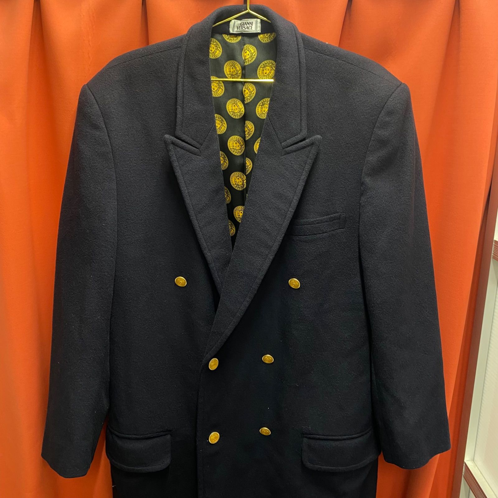 美品 GIANNI VERSACE ジャンニ ヴェルサーチ ヴェルサーチェ ロング