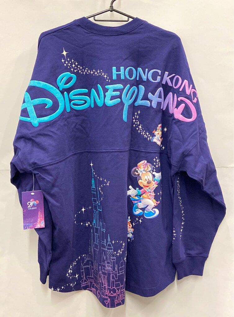 メルカリ市期間限定出品 香港ディズニーランド 20周年記念 スピリットジャージ 香港ディズニーランド スピリットジャージ SPIRIT JERSEY 20周年 Gland