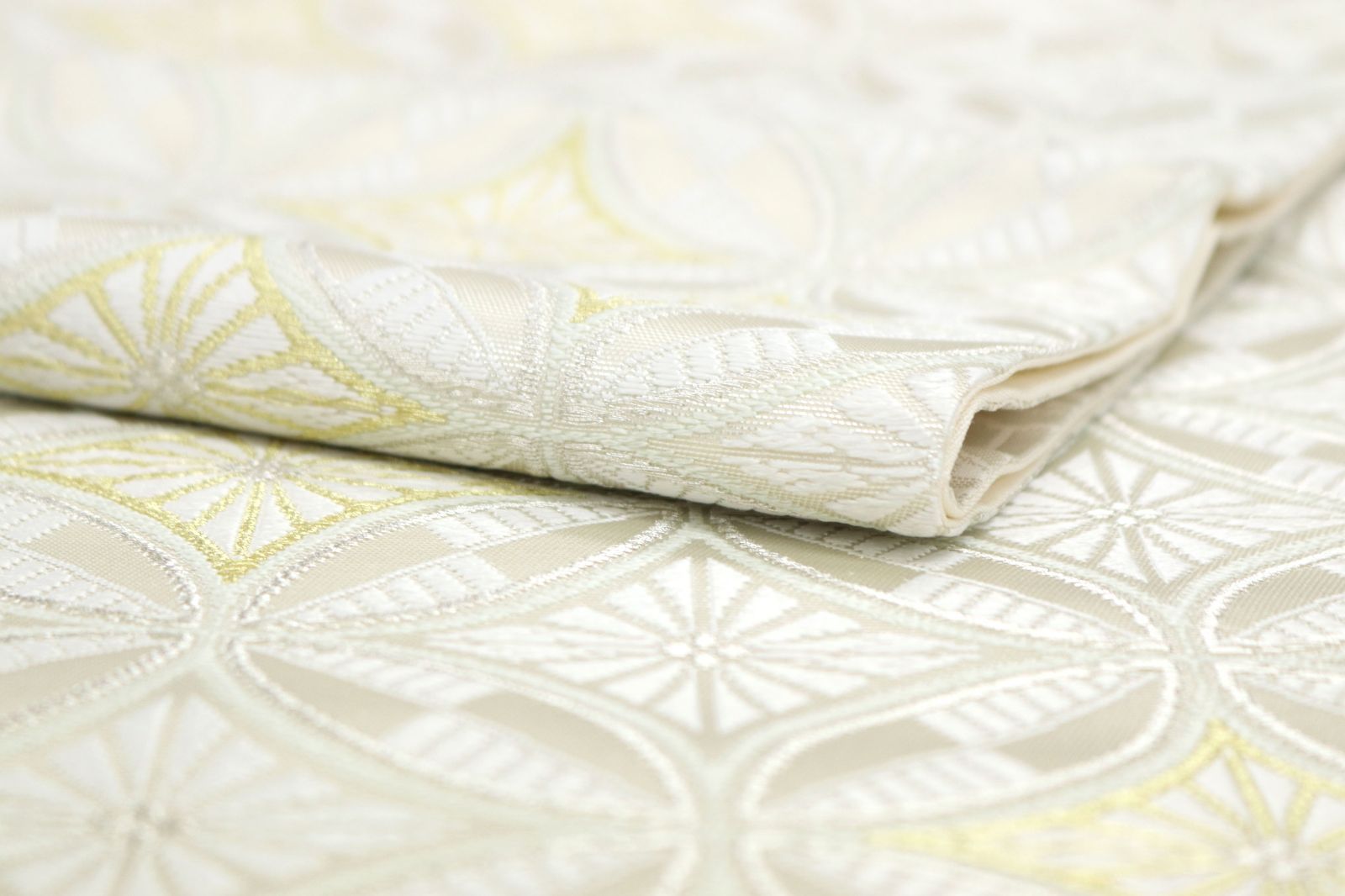 能寿切子三ッ七宝文 お仕立て付き