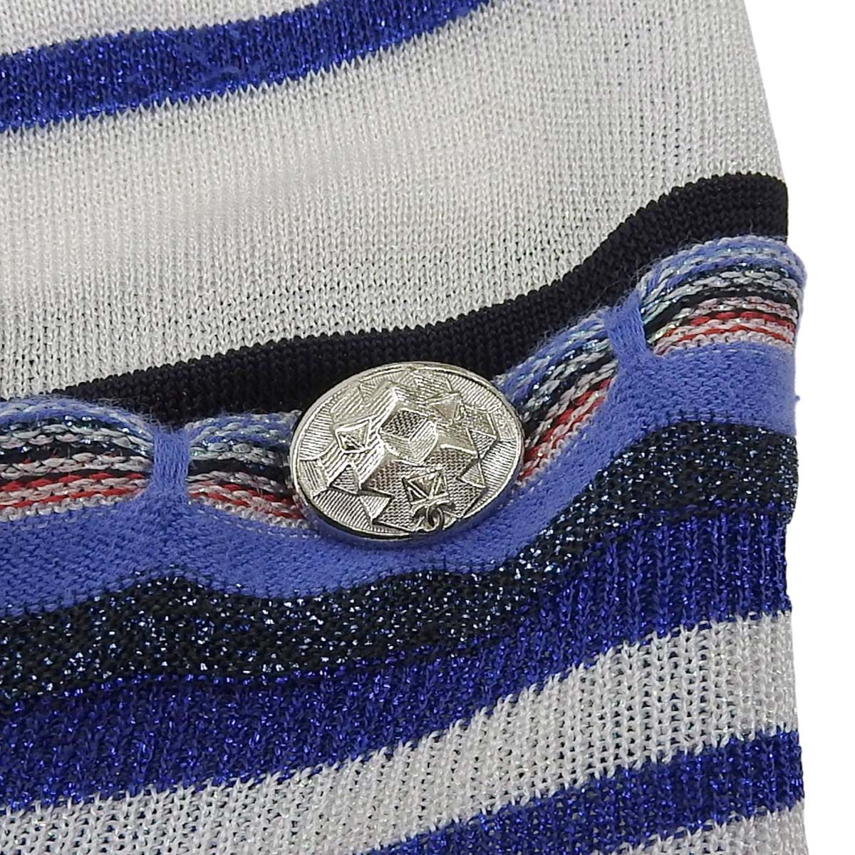 R◆【 CHANEL BOUTIQUE ココマーク刺繍サマーニット】 R◇【 CHANEL BOUTIQUE ココマーク刺繍サマーニット】