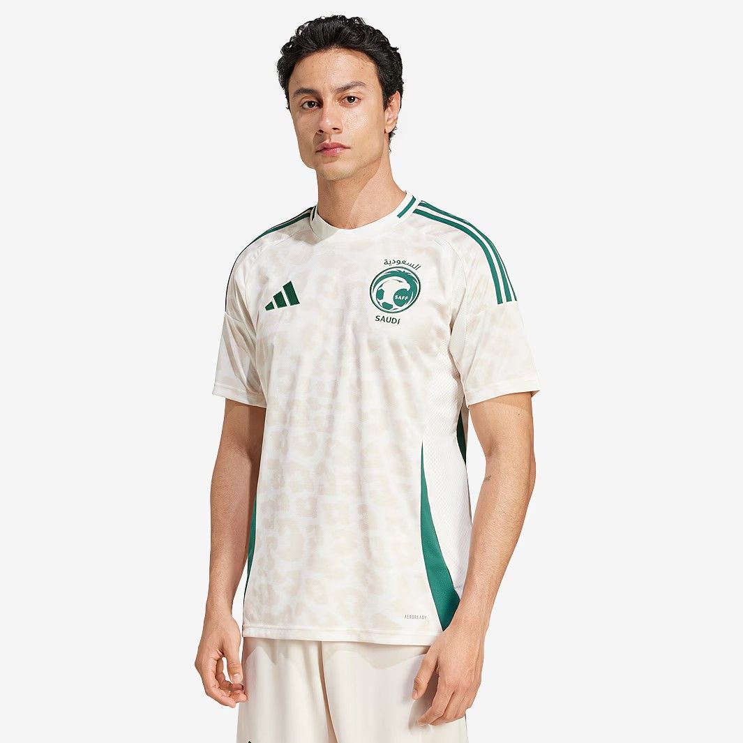 豊富な，定番 【送料無料・匿名配送】adidas サッカー サウジアラビア代表 2024 アウェイ シャツ 白 公式 新品 シャツ