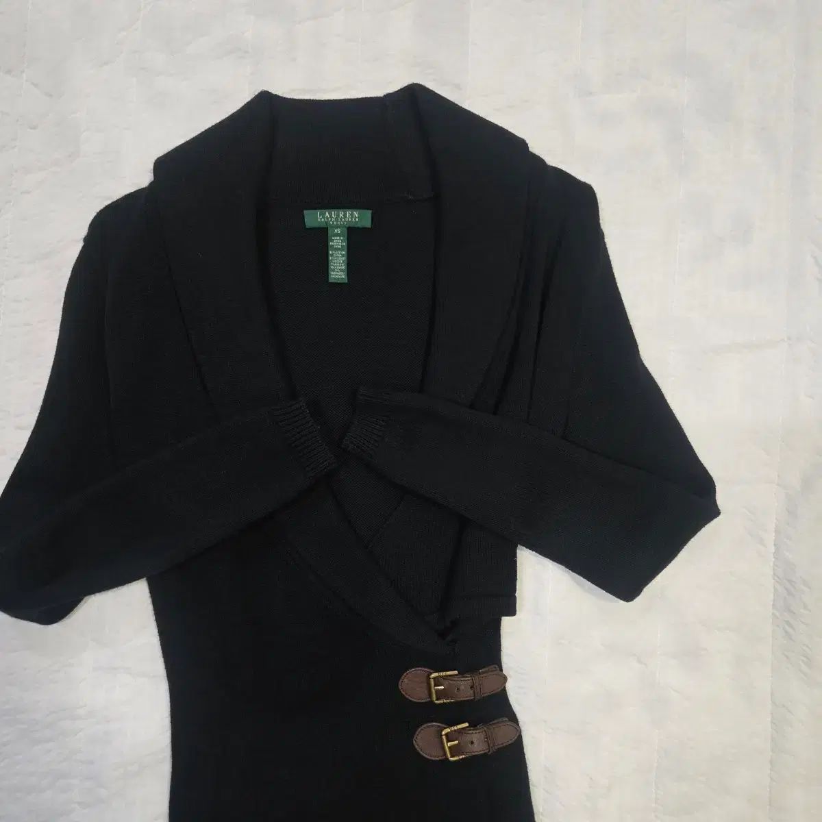 バックル ニット