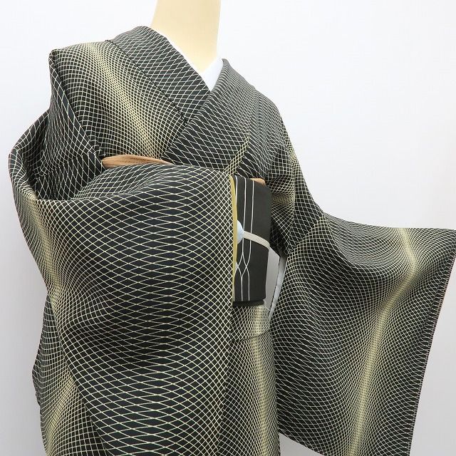  六花-RIKKA- 未着用 正絹 トールサイズ 小紋 着物 A 4201 小紋 着物