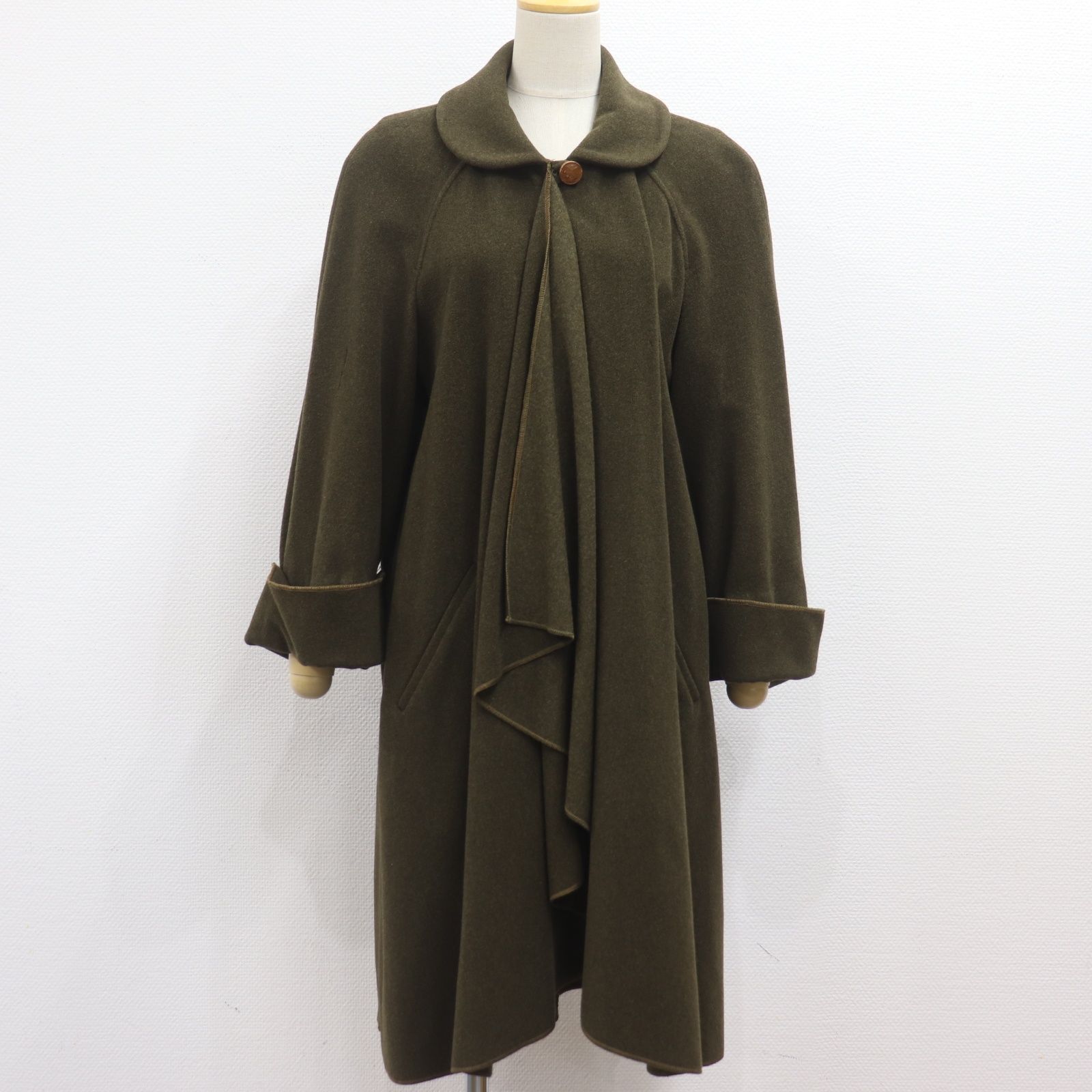 ITJ87FGW8F8C FENDI 365 フェンディ ロングコート アウター グリーン