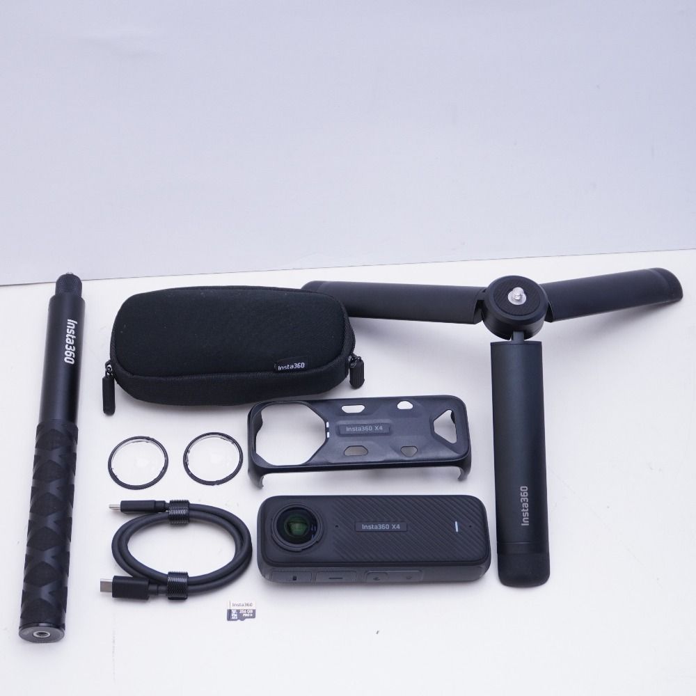insta 360 X 4 アウトドア三脚 見えない自撮り棒セット