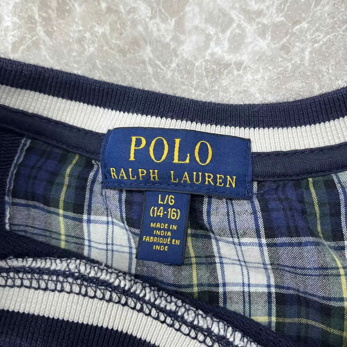  ポロ ラルフローレン ネイビー RL アセンティック ピンターカル スウェットシャツ スウェット L トレーナー スウェット トップス